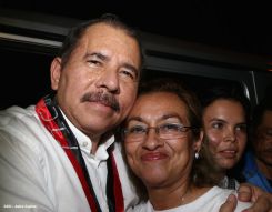 Daniel y Rosario conmemoran histórico repliegue hacia Masaya (Parte II)