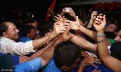 Daniel y Rosario conmemoran histórico repliegue hacia Masaya (Parte II)