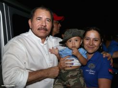 Daniel y Rosario conmemoran histórico repliegue hacia Masaya (Parte II)