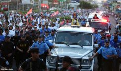 Daniel y Rosario conmemoran histórico repliegue hacia Masaya (Parte II)