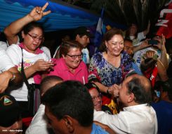 Daniel y Rosario conmemoran histórico repliegue hacia Masaya (Parte II)