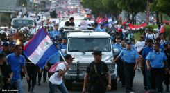 Daniel y Rosario conmemoran histórico repliegue hacia Masaya (Parte II)