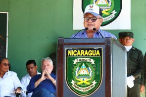 Acto Regional de Entrega de Técnica Militar a la Brigada de Infantería Mecanizada General Augusto C. Sandino