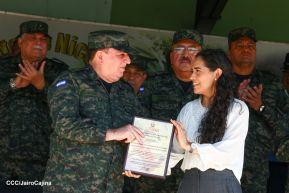 Acto Regional de Entrega de Técnica Militar a la Brigada de Infantería Mecanizada General Augusto C. Sandino