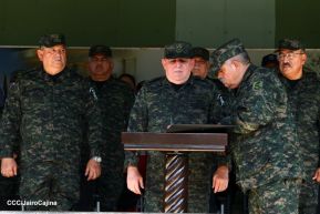 Acto Regional de Entrega de Técnica Militar a la Brigada de Infantería Mecanizada General Augusto C. Sandino
