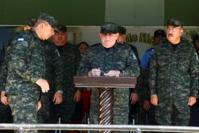 Acto Regional de Entrega de Técnica Militar a la Brigada de Infantería Mecanizada General Augusto C. Sandino