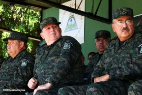 Acto Regional de Entrega de Técnica Militar a la Brigada de Infantería Mecanizada General Augusto C. Sandino