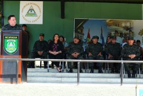 Acto Regional de Entrega de Técnica Militar a la Brigada de Infantería Mecanizada General Augusto C. Sandino