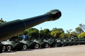 Acto Regional de Entrega de Técnica Militar a la Brigada de Infantería Mecanizada General Augusto C. Sandino