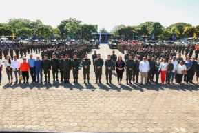 Acto Regional de Entrega de Técnica Militar a la Brigada de Infantería Mecanizada General Augusto C. Sandino