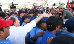 Daniel y Rosario conmemoran histórico repliegue hacia Masaya (Parte II)