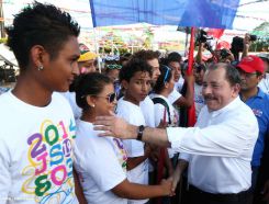 Daniel y Rosario conmemoran histórico repliegue hacia Masaya (Parte II)