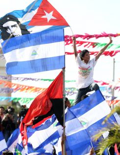 Daniel y Rosario conmemoran histórico repliegue hacia Masaya (Parte II)