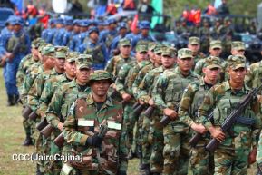 Ejército de Nicaragua fortalece Cuarto Comando Regional Militar