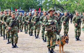 Quinto Comando Militar Regional y Destacamento Militar Sur reciben entrega técnica y medios militares