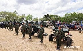 Quinto Comando Militar Regional y Destacamento Militar Sur reciben entrega técnica y medios militares