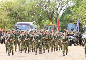Quinto Comando Militar Regional y Destacamento Militar Sur reciben entrega técnica y medios militares