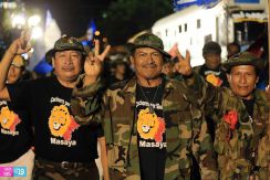 Daniel y Rosario conmemoran histórico repliegue hacia Masaya (Parte III)