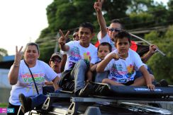 Daniel y Rosario conmemoran histórico repliegue hacia Masaya (Parte III)