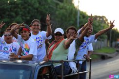 Daniel y Rosario conmemoran histórico repliegue hacia Masaya (Parte III)