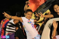 Daniel y Rosario conmemoran histórico repliegue hacia Masaya (Parte III)