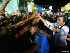 Daniel y Rosario conmemoran histórico repliegue hacia Masaya (Parte II)