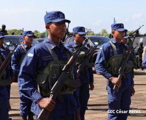 Acto Regional del Ejército de Nicaragua en el Estado Mayor del Destacamento Militar Norte