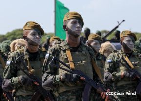 Acto Regional del Ejército de Nicaragua en el Estado Mayor del Destacamento Militar Norte