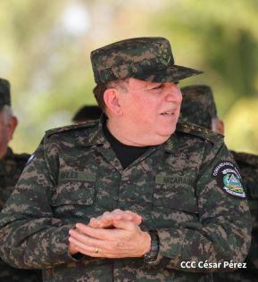 Acto Regional del Ejército de Nicaragua en el Estado Mayor del Destacamento Militar Norte