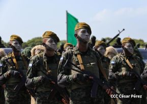 Acto Regional del Ejército de Nicaragua en el Estado Mayor del Destacamento Militar Norte