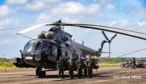 Acto Regional del Ejército de Nicaragua en el Estado Mayor del Destacamento Militar Norte