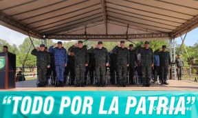 Acto Regional del Ejército de Nicaragua en el Estado Mayor del Destacamento Militar Norte