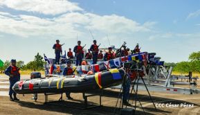 Acto Regional del Ejército de Nicaragua en el Estado Mayor del Destacamento Militar Norte
