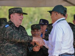Acto Regional del Ejército de Nicaragua en el Estado Mayor del Destacamento Militar Norte