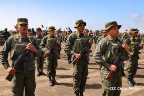 Acto Regional del Ejército de Nicaragua en el Estado Mayor del Destacamento Militar Norte