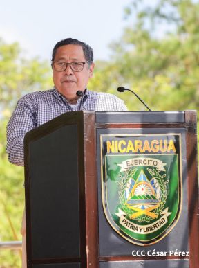 Acto Regional del Ejército de Nicaragua en el Estado Mayor del Destacamento Militar Norte