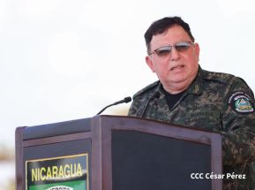 Acto Regional del Ejército de Nicaragua en el Estado Mayor del Destacamento Militar Norte