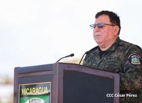 Acto Regional del Ejército de Nicaragua en el Estado Mayor del Destacamento Militar Norte