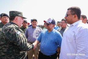 Acto Regional del Ejército de Nicaragua en el Estado Mayor del Destacamento Militar Norte