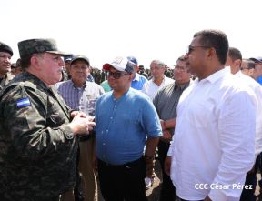 Acto Regional del Ejército de Nicaragua en el Estado Mayor del Destacamento Militar Norte