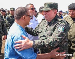Acto Regional del Ejército de Nicaragua en el Estado Mayor del Destacamento Militar Norte