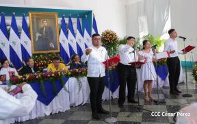 Nicaragüenses conmemoran los 109 años del tránsito a la inmortalidad de Rubén Darío 