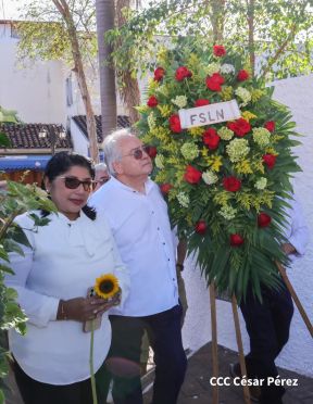 Nicaragüenses conmemoran los 109 años del tránsito a la inmortalidad de Rubén Darío 