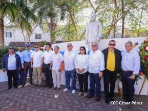 Nicaragüenses conmemoran los 109 años del tránsito a la inmortalidad de Rubén Darío 