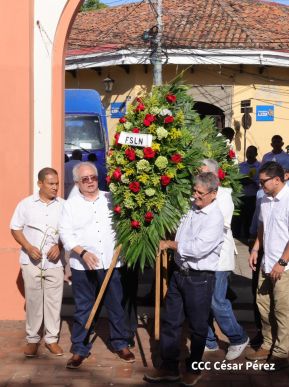 Nicaragüenses conmemoran los 109 años del tránsito a la inmortalidad de Rubén Darío 