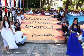 Nicaragüenses conmemoran los 109 años del tránsito a la inmortalidad de Rubén Darío 