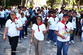 Nicaragüenses conmemoran los 109 años del tránsito a la inmortalidad de Rubén Darío 