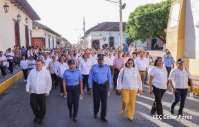 Nicaragüenses conmemoran los 109 años del tránsito a la inmortalidad de Rubén Darío 