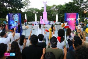 Nicaragüenses conmemoran los 109 años del tránsito a la inmortalidad de Rubén Darío 