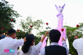 Nicaragüenses conmemoran los 109 años del tránsito a la inmortalidad de Rubén Darío 